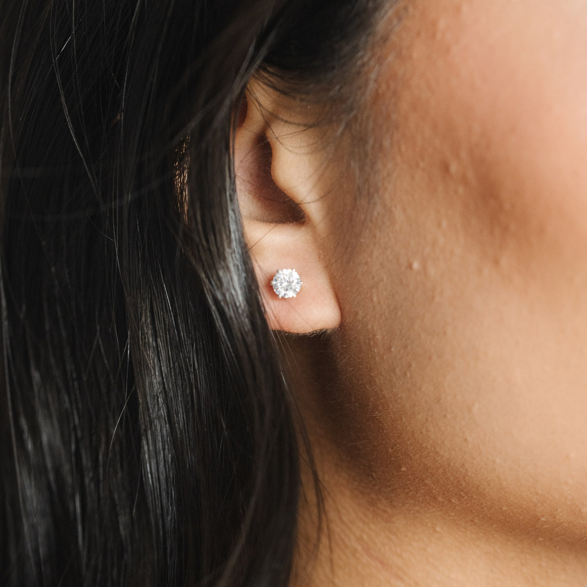 Cubic Zirconia Stud Earrings