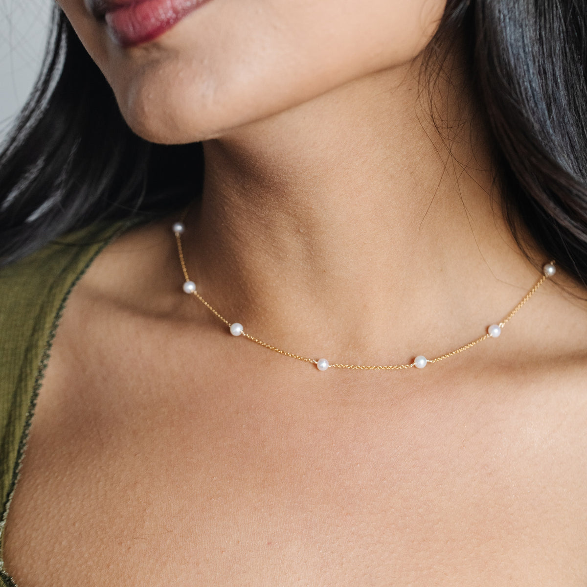 Pearl Chain Necklace