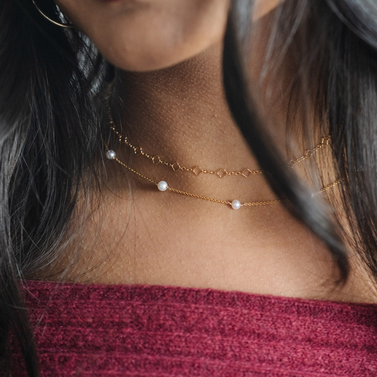 Pearl Chain Necklace