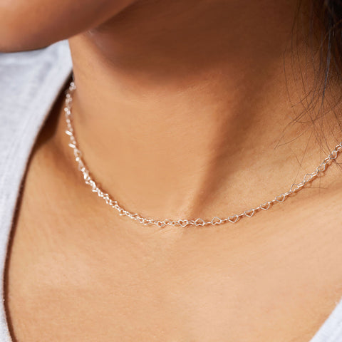 Heart Chain Necklace