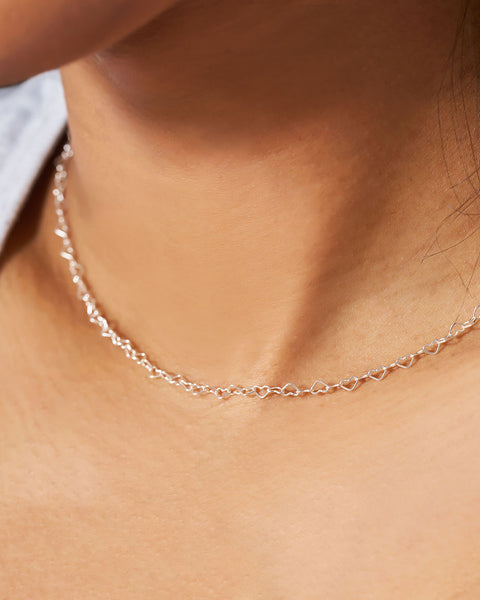 Heart Chain Necklace