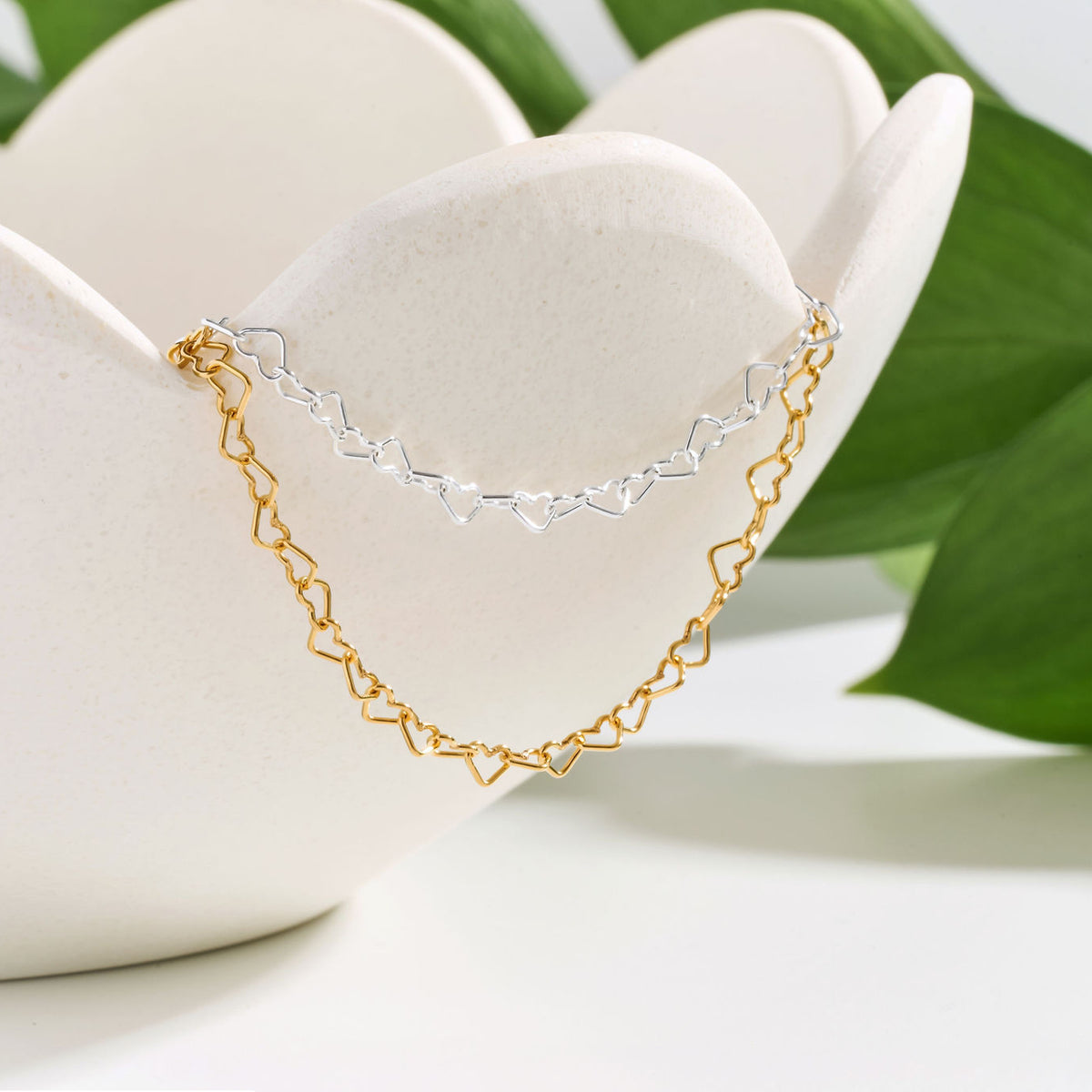 Heart Chain Necklace