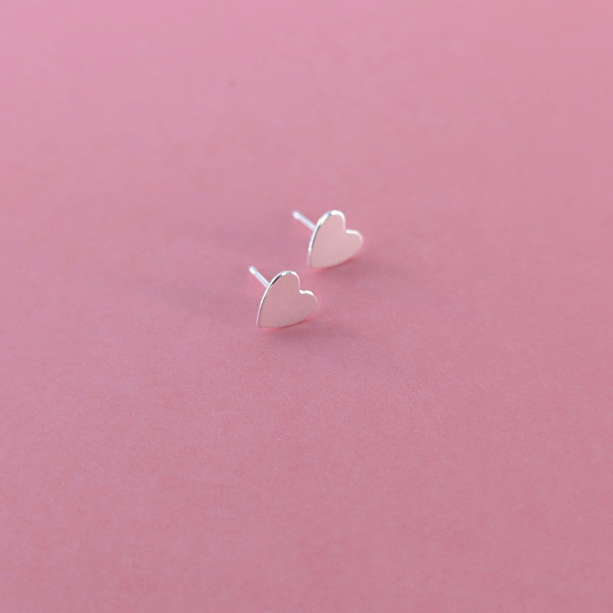 Heart Stud Earrings