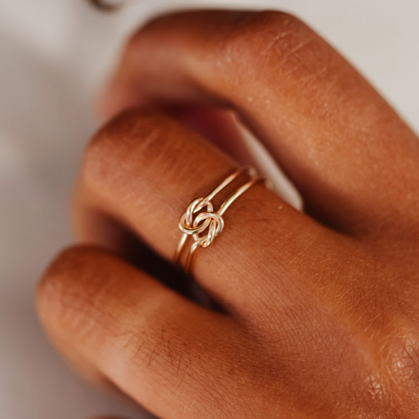 Double Knot Ring – Handmade Studio Co