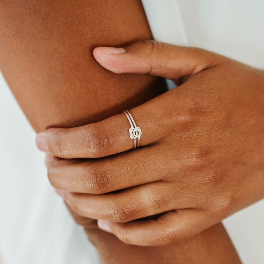 XOLO / ショロ  Double Knot Ring Small L xolo Double Knot Ring small L